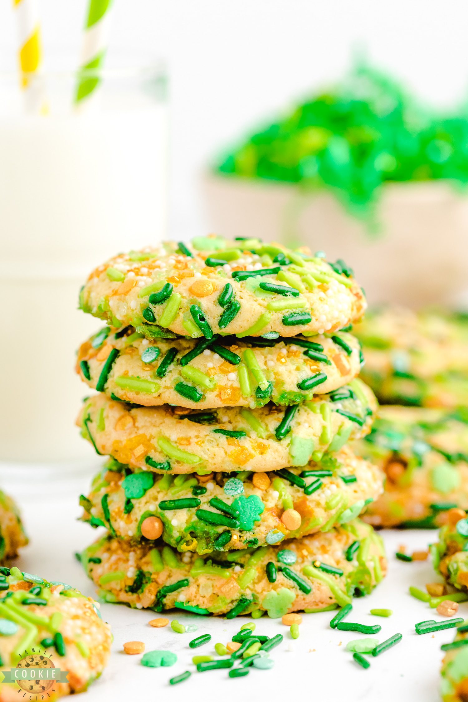 St. Patricks Day Sprinkle Cookies 23 St. Patrick's Day Recipes