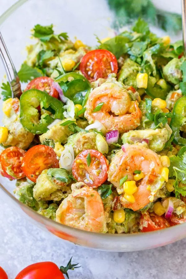 avocado shrimp salad 600x900 1 Cold Lunch Ideas for Work