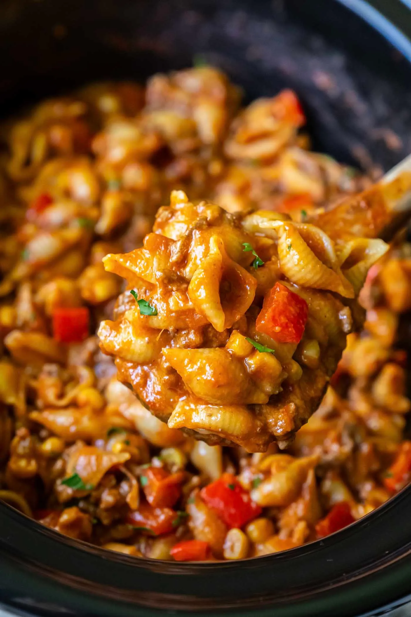 crockpot taco pasta 45 Crockpot Recipes