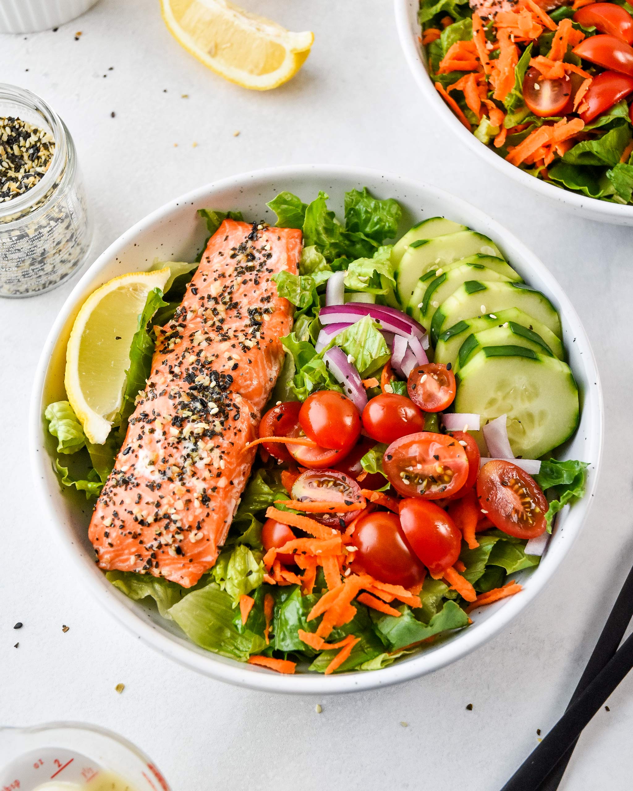 everything but the bagel salmon salad hero side edit Cold Lunch Ideas for Work