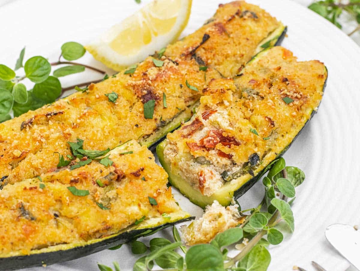 stuffed zucchini 23 St. Patrick's Day Recipes