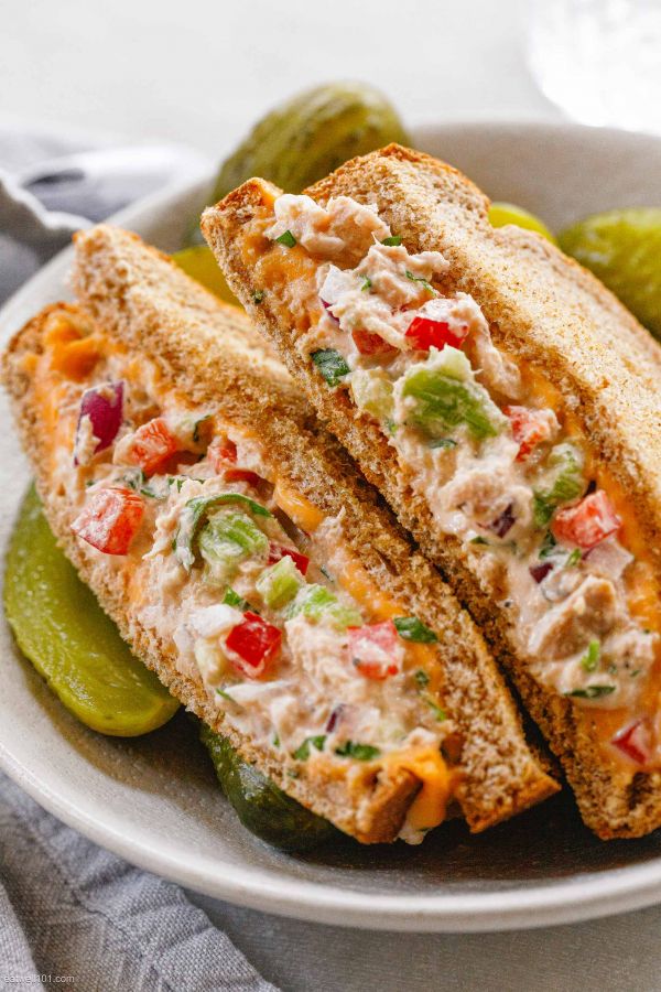 tuna melt sandwich recipe 3 600x900 1 Cold Lunch Ideas for Work