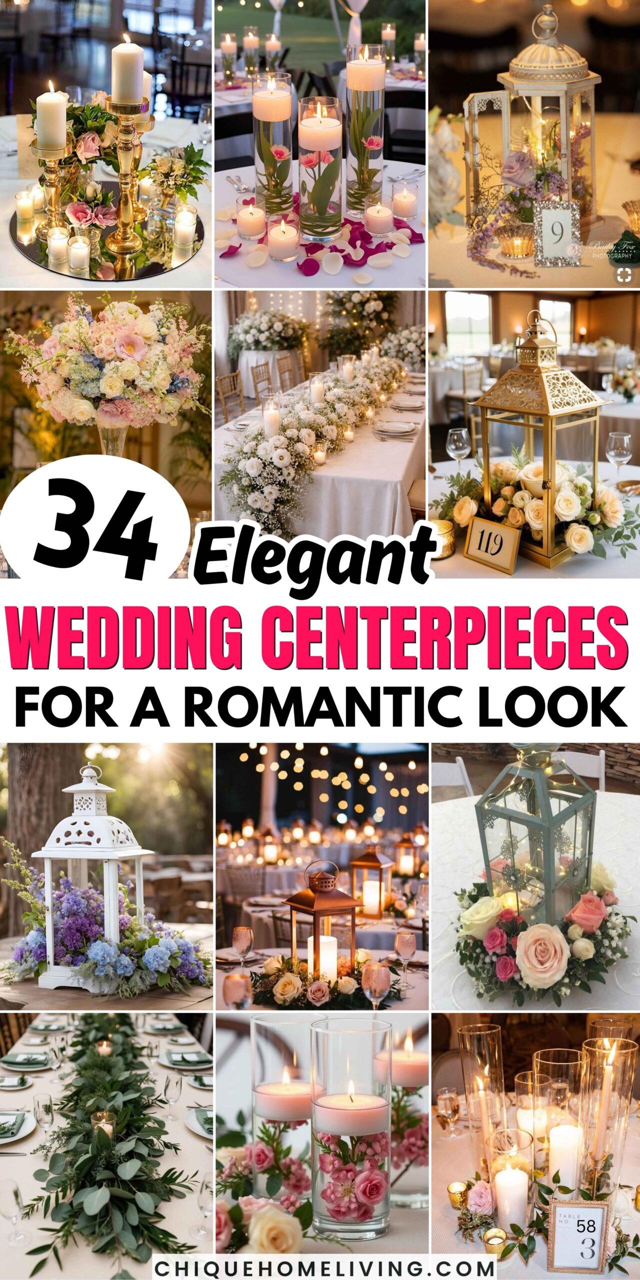 wedding centerpieces 2 scaled Wedding Centerpieces