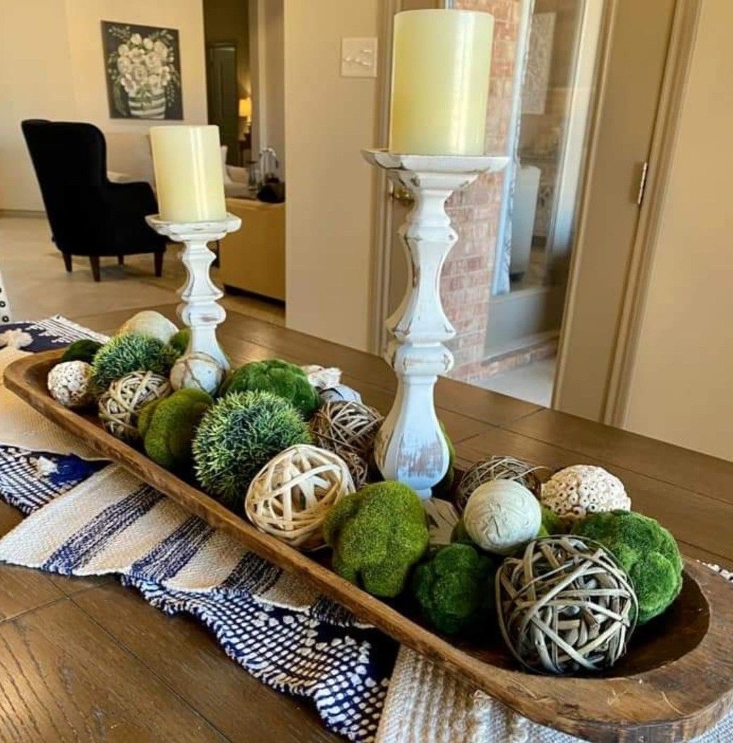 IMG 6466 Dough Bowl Centerpiece Ideas