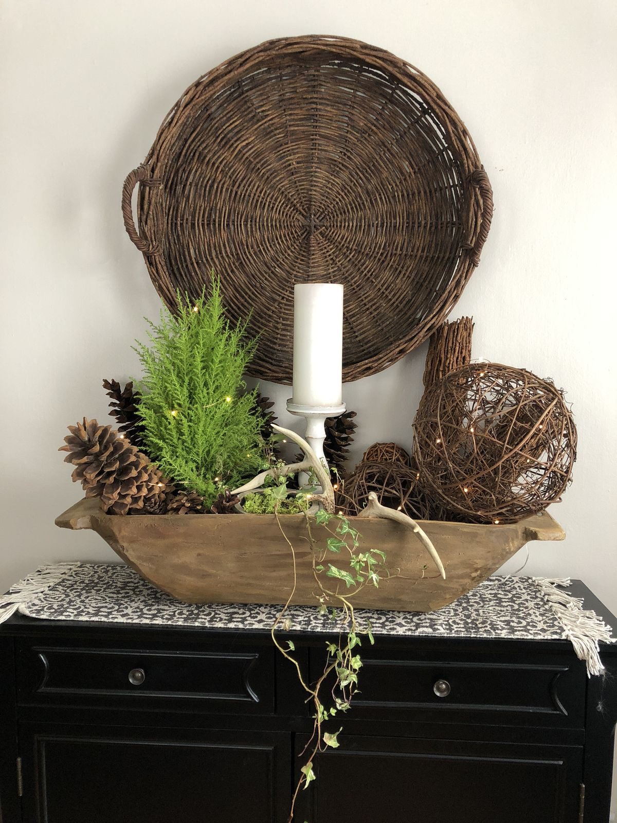 IMG 6467 Dough Bowl Centerpiece Ideas