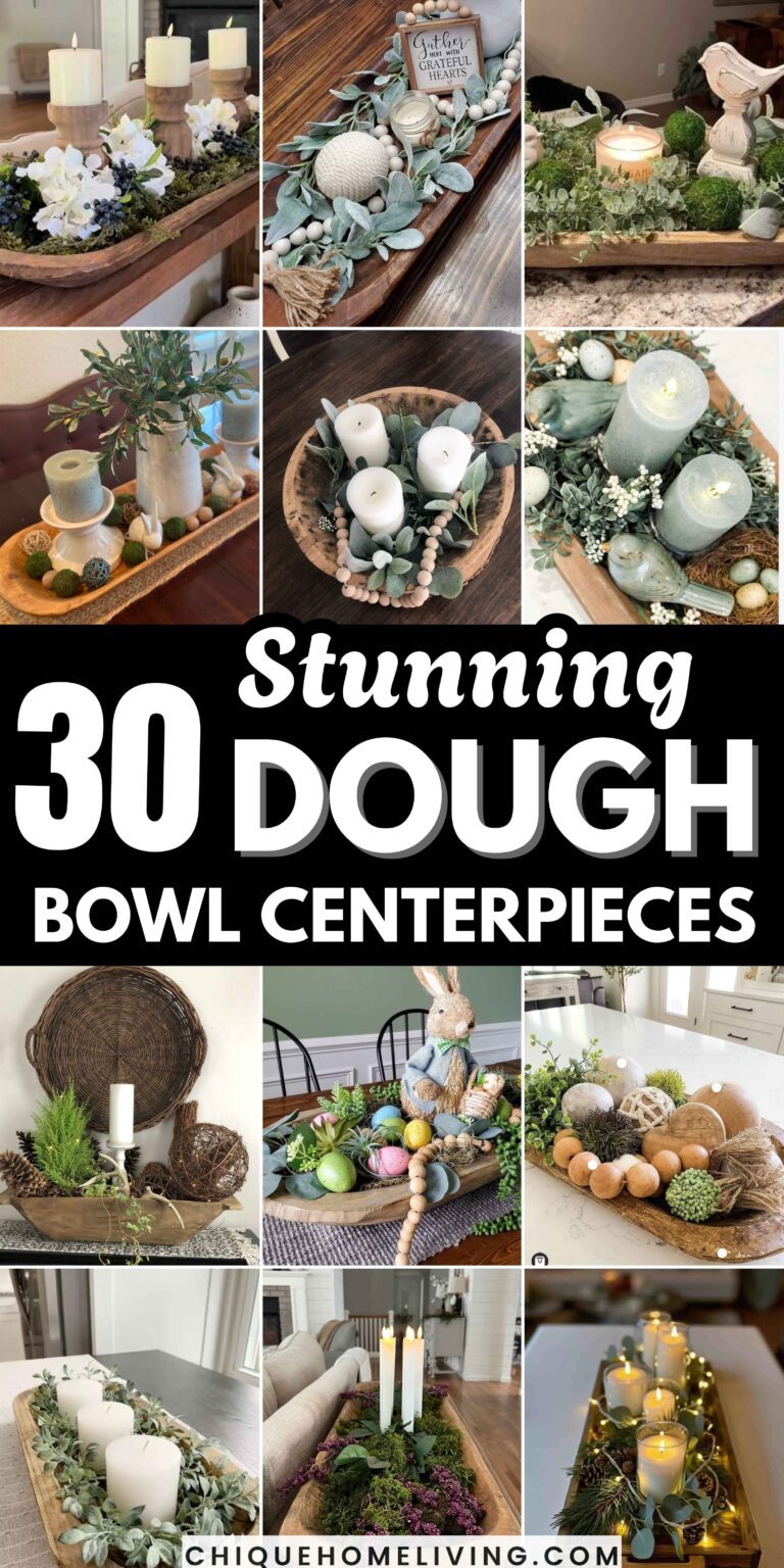 30 Easy Dough Bowl Centerpiece