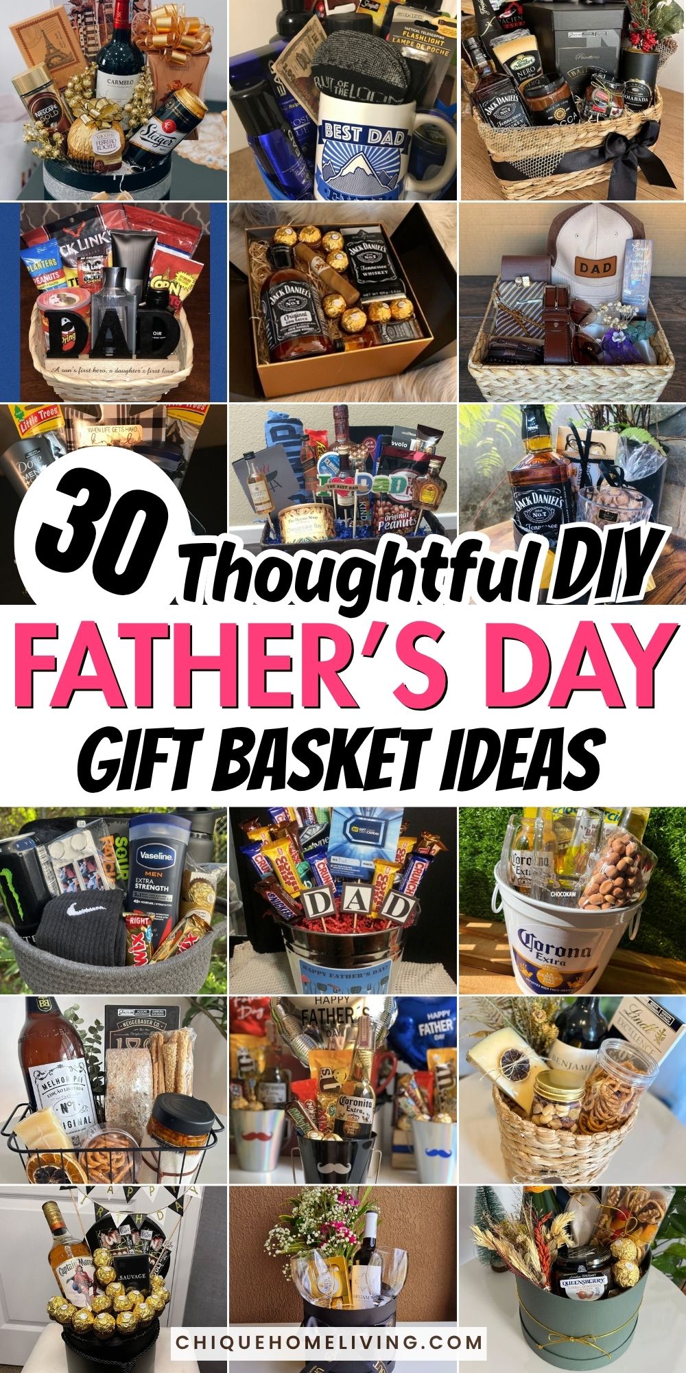 DIY Fathers Day Gift Basket Father's Day Gift Basket Ideas