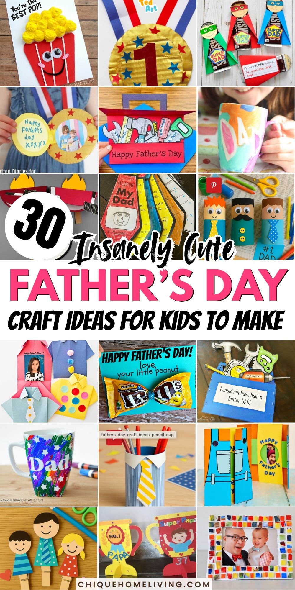 Fathers Day Crafts for Kids Father's Day Crafts for Kids
