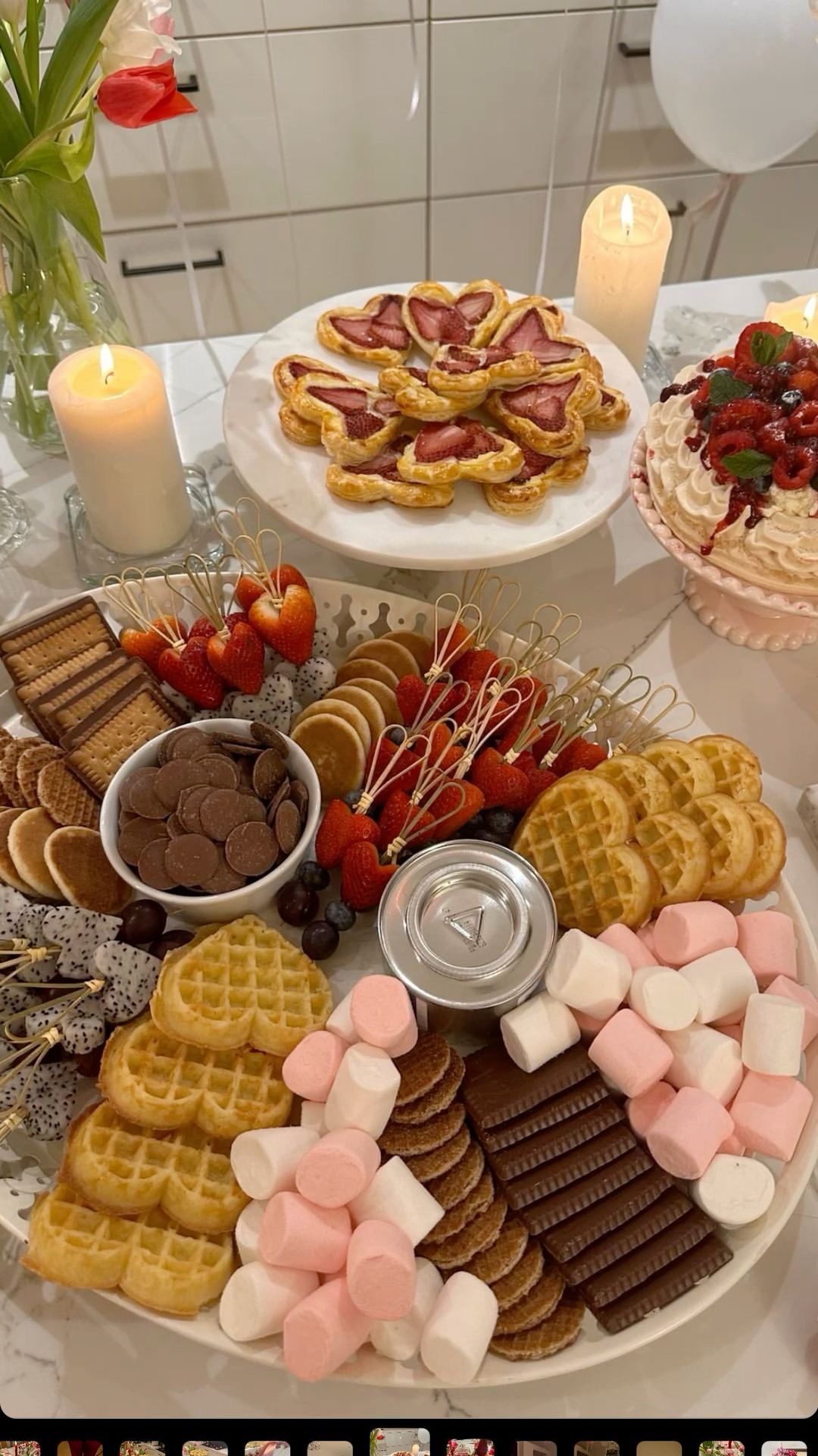 IMG 0034 Girls' Night Charcuterie Board