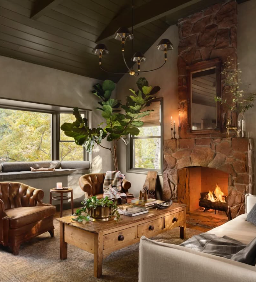 Joanna Gaines Living Room Designs joanna gaines rustic cabin living room stone fireplace Joanna Gaines Living Room Designs