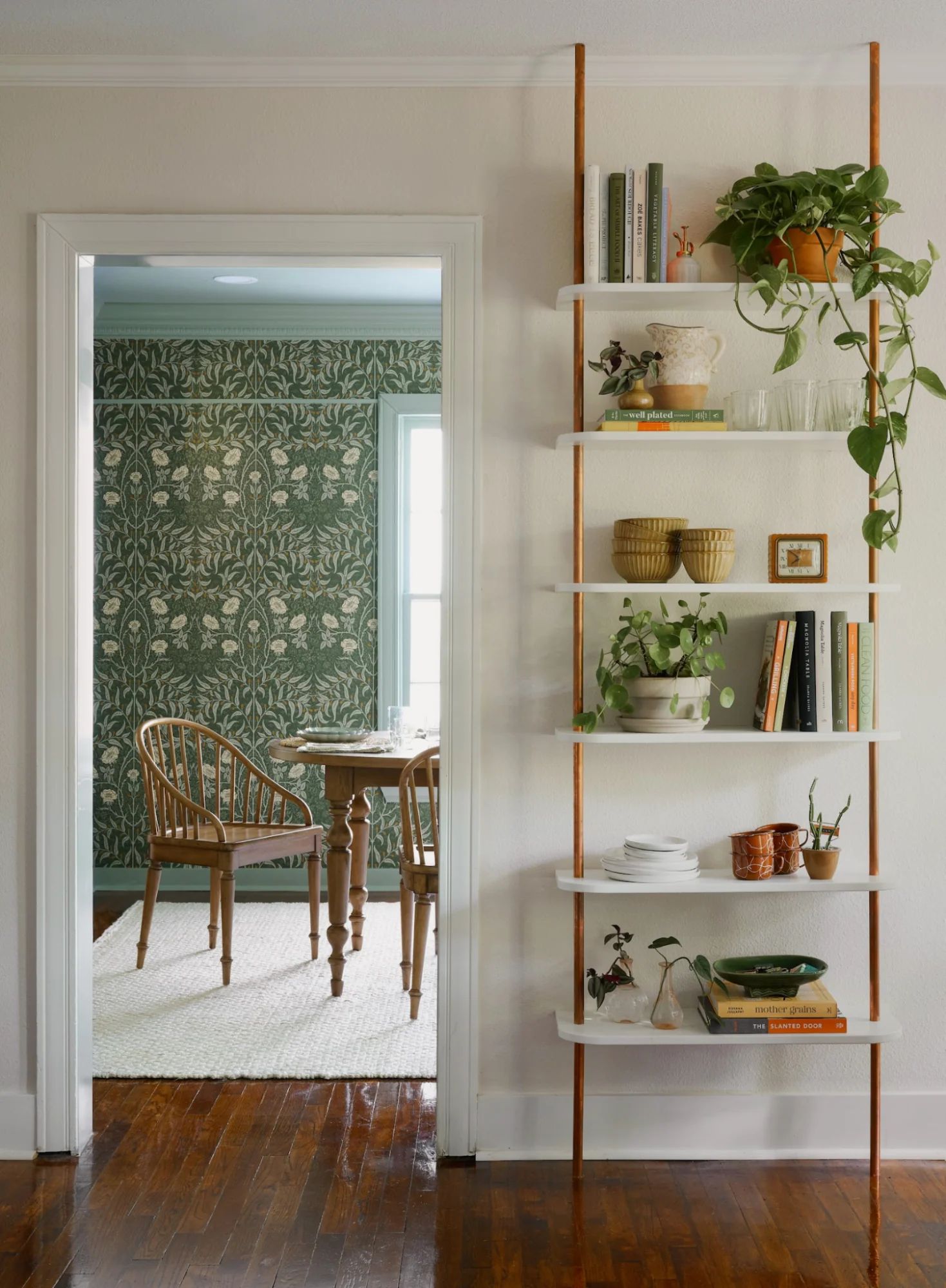 article moving towards a collected home e8888dbb dac2 4121 ab90 73e85914972a Joanna Gaines Shelf Styling Ideas