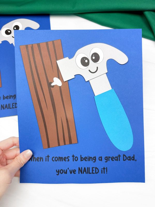 hammer craft for dad Father's Day Crafts for Kids