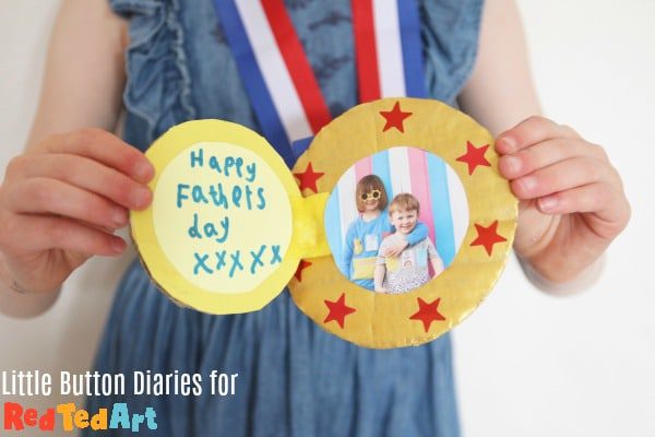 preschooler dad Father's Day Crafts for Kids