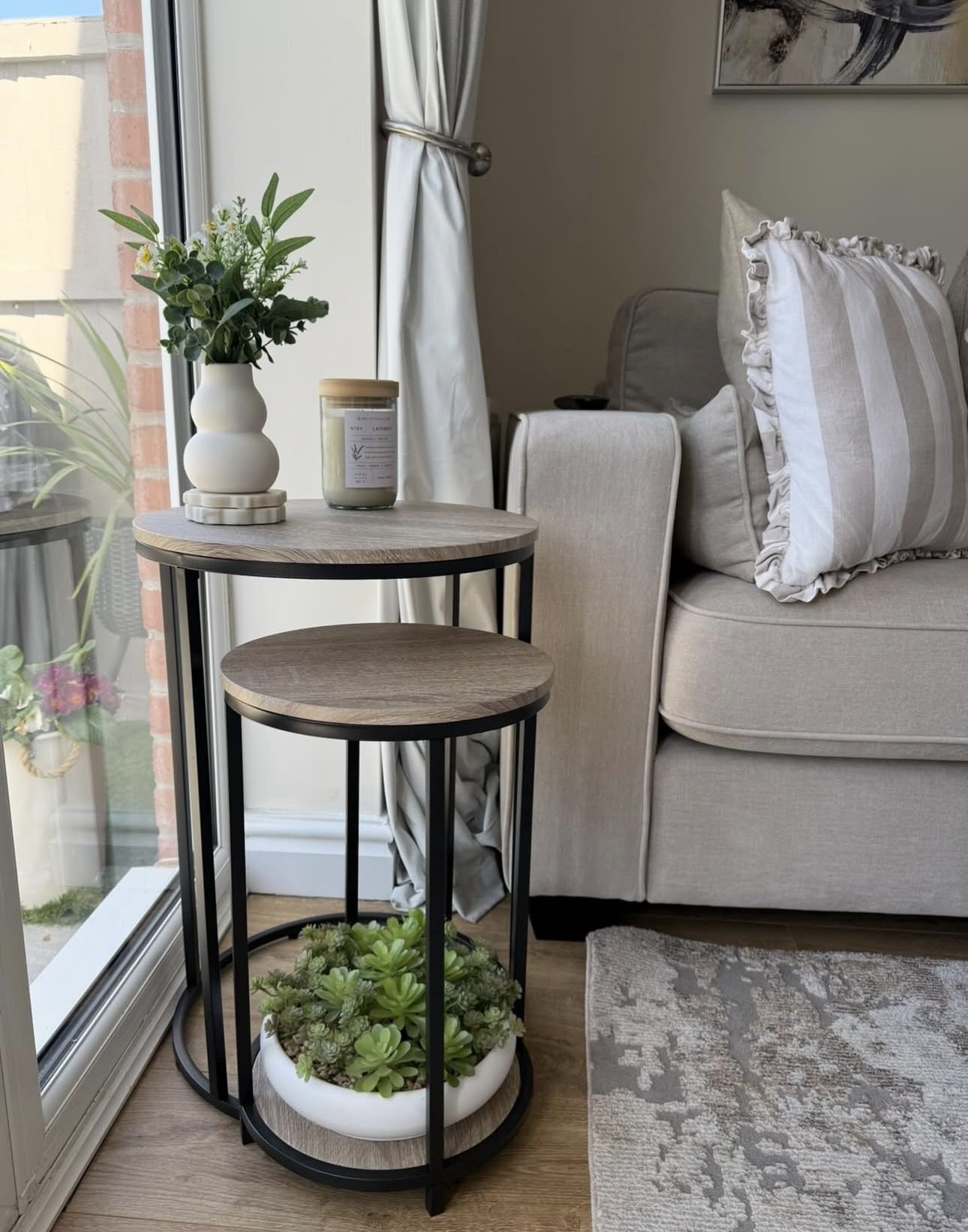 side table decor ideasIMG 9410 Side Table Decor Ideas