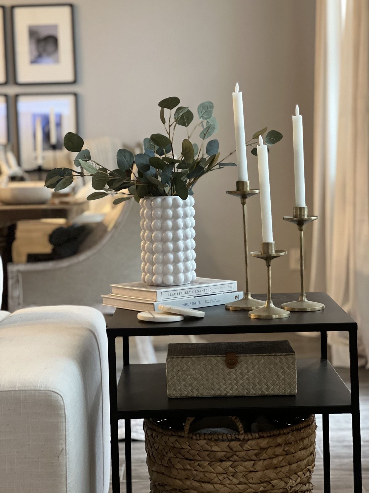 side table decor ideasIMG 9461 Side Table Decor Ideas