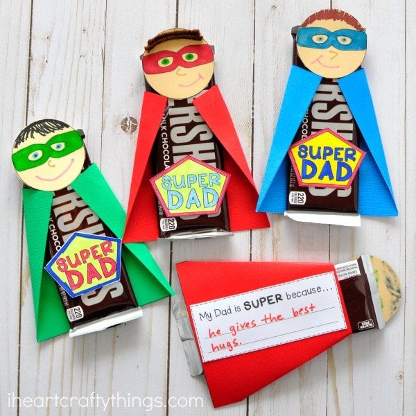 super dad fathers day gift Father's Day Crafts for Kids