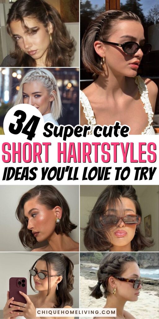 Cute Short R 34 Super Cute Short Hairstyles for Women
