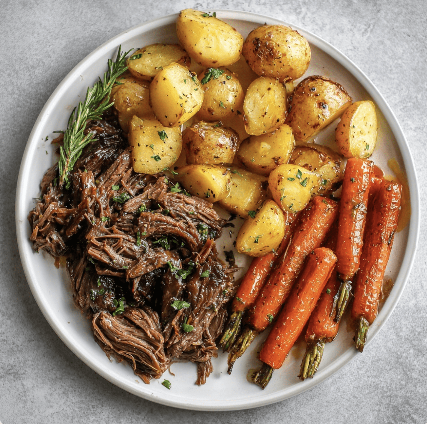 Shredded Chuck Pot Roast with Roasted Potatoes Baby CarrotsScreenshot 2026 05 01 at 14.44.22