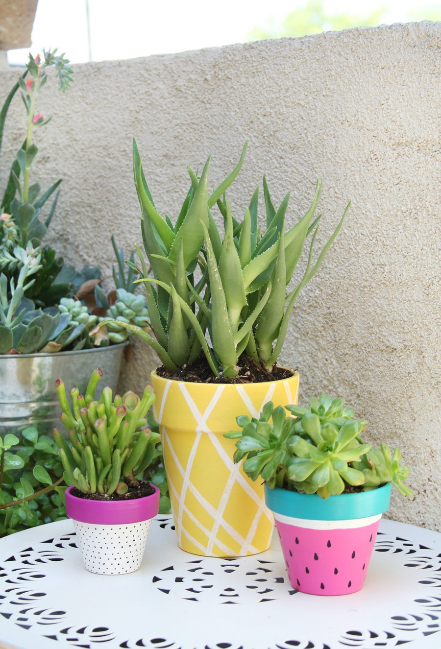 30 DIY Summer Craft Ideas Perfect for Adults 88 30 DIY Summer Craft Ideas Perfect for Adults Summer Painted Planters 1 DIY Summer Craft Ideas