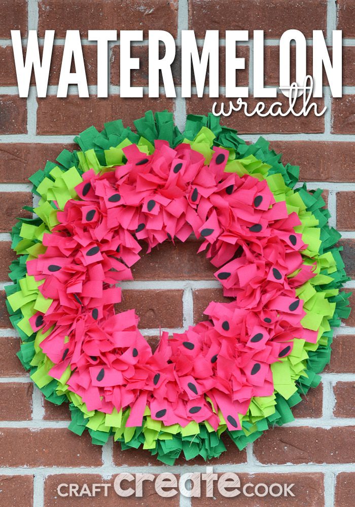 30 DIY Summer Craft Ideas Perfect for Adults 91 30 DIY Summer Craft Ideas Perfect for Adults WatermelonWreathPIN DIY Summer Craft Ideas