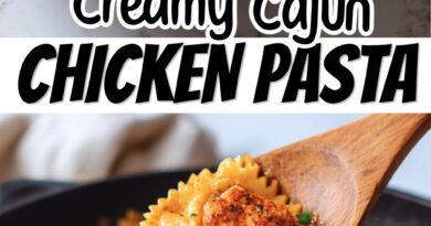 Creamy Cajun Chicken Bow-Tie Pasta