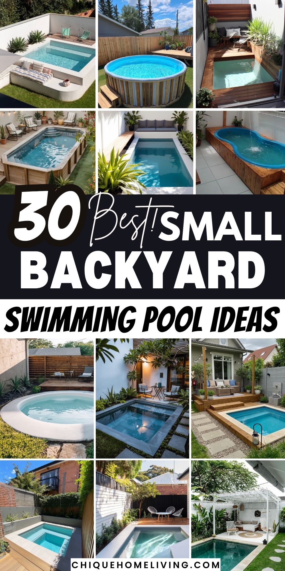 small backyard pools Small Backyard Pools
