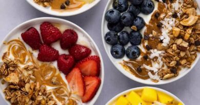 yogurt bowl ideasFour Delicious Yogurt and Granola Bowl Ideas for a Balanced Start 1 Rhinoplasty