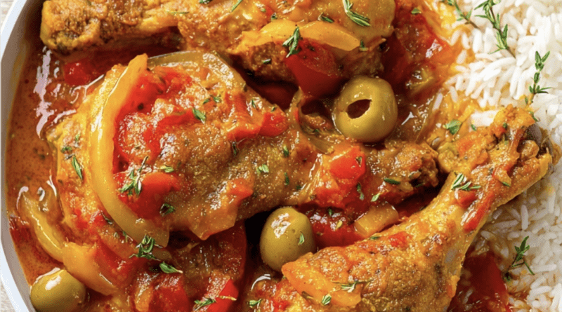 Basquaise Chicken Stew