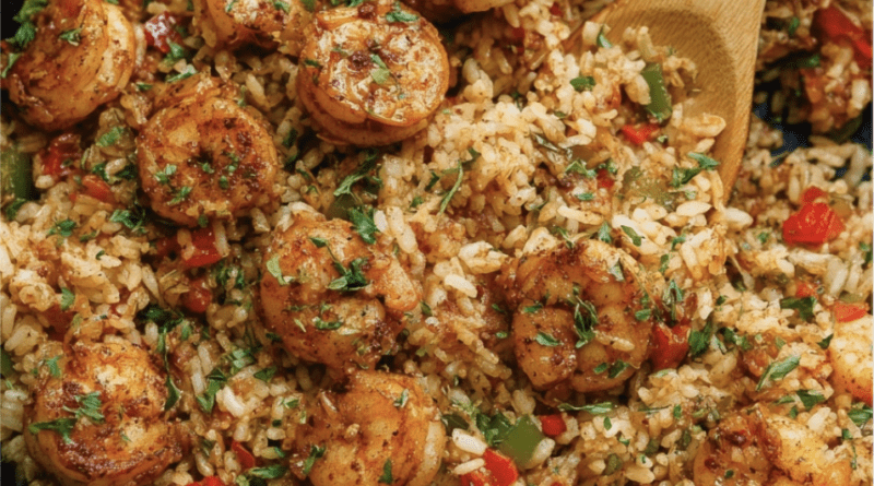 Cajun Shrimp and Rice