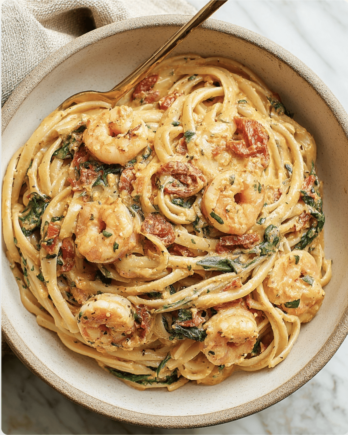 Creamy Tuscan Shrimp LinguineScreenshot 2026 05 02 at 12.47.28 Tuscan Shrimp Linguine