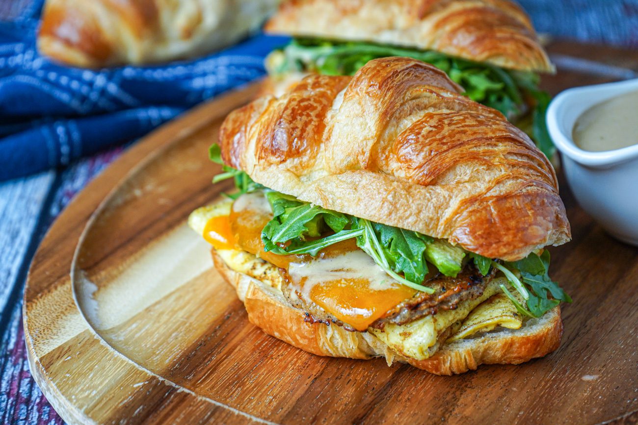 Croissant Breakfast Sandwich 7 of 9 Healthy Breakfast Sandwiches