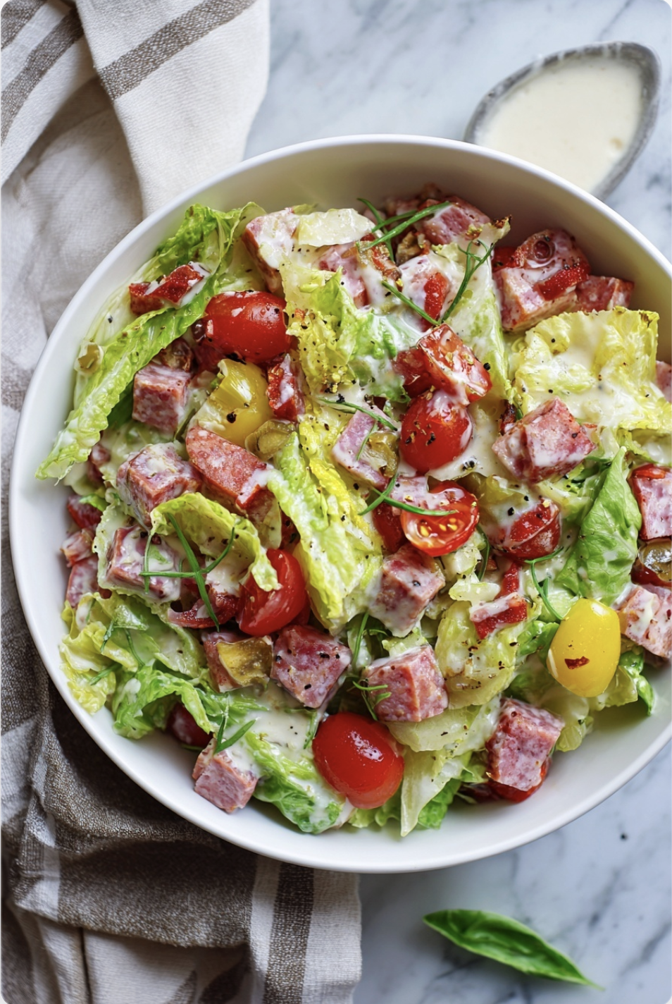 Grinder Salad Bowl