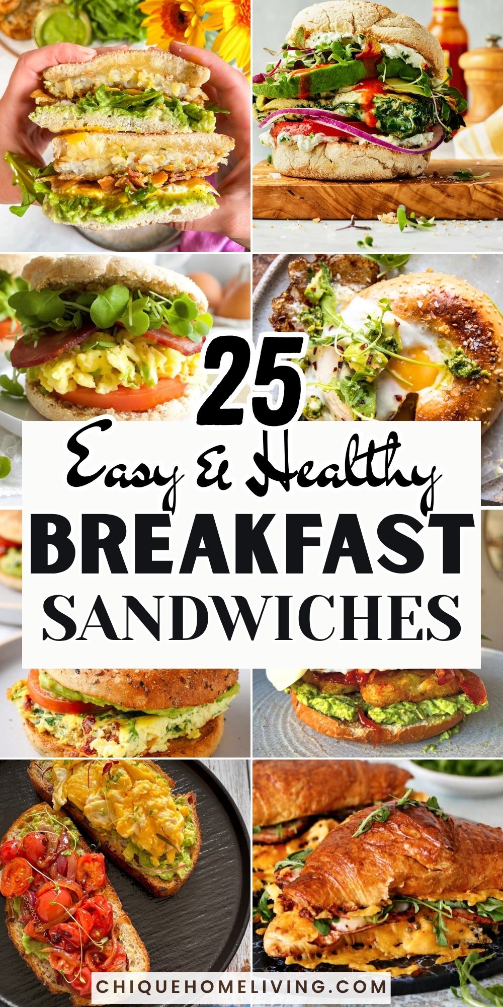 Healthy Breakfast Sandwiches Healthy Breakfast Sandwiches