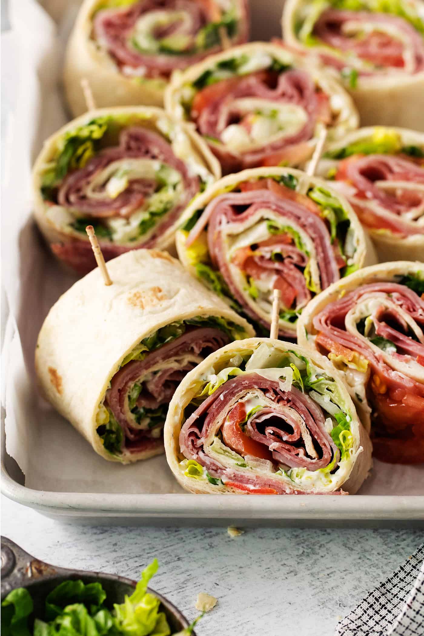 25 Pinwheel Recipes to try 39 25 Pinwheel Recipes to try Italian pinwheel sandwiches afarmgirlsdabbles 01v