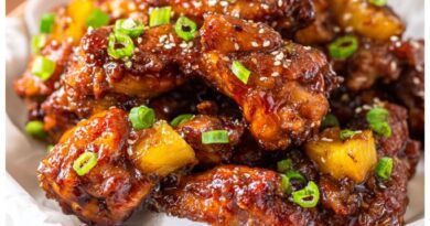 Slow Cooker Hawaiian Teriyaki Wings