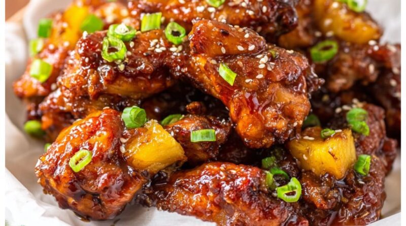 Slow Cooker Hawaiian Teriyaki WingsUntitled design