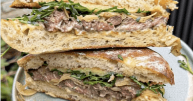 Steakhouse Garlic Butter Steak Sandwich