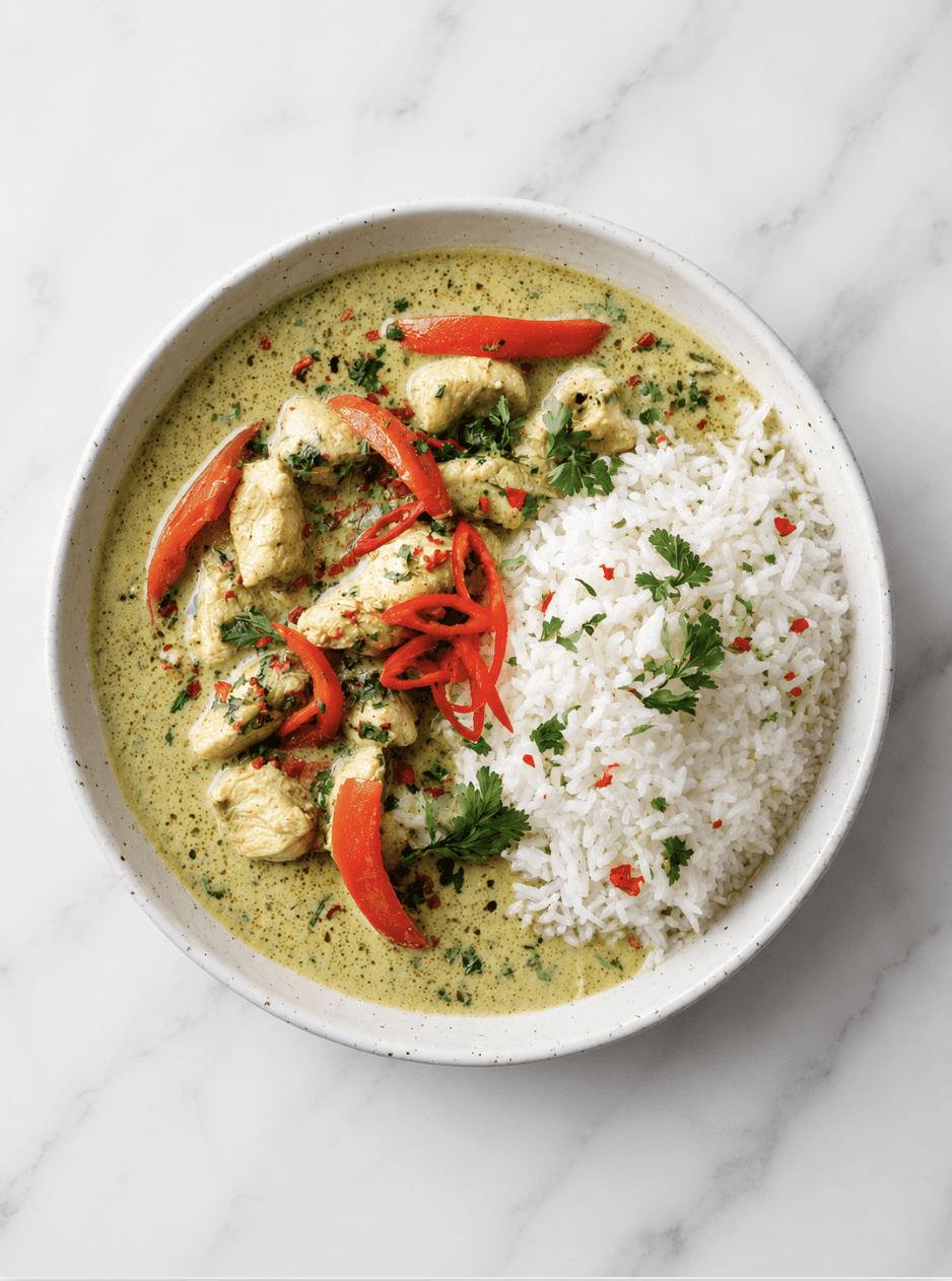 Thai Green Chicken Curry2 Thai Green Chicken Curry