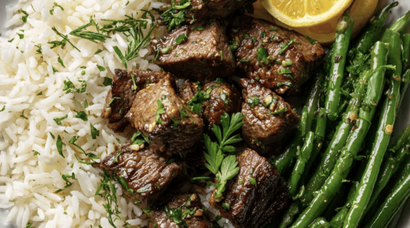 garlic steak bites1