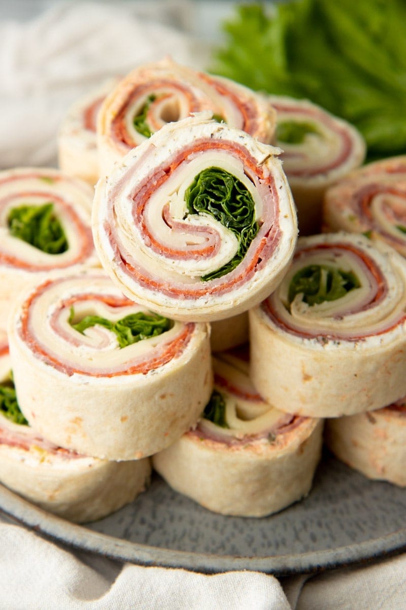 25 Pinwheel Recipes to try 40 25 Pinwheel Recipes to try platter of pinwheels