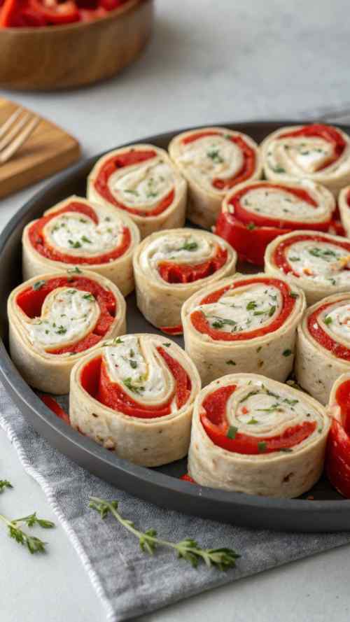 25 Pinwheel Recipes to try 57 25 Pinwheel Recipes to try roasted red pepper and goat cheese pinwheels a tr