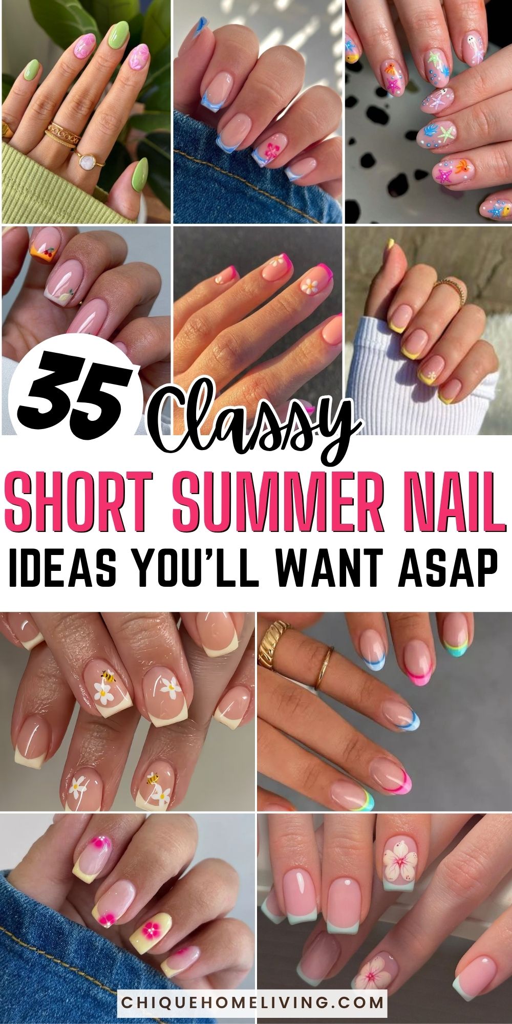 short summer nail ideas
