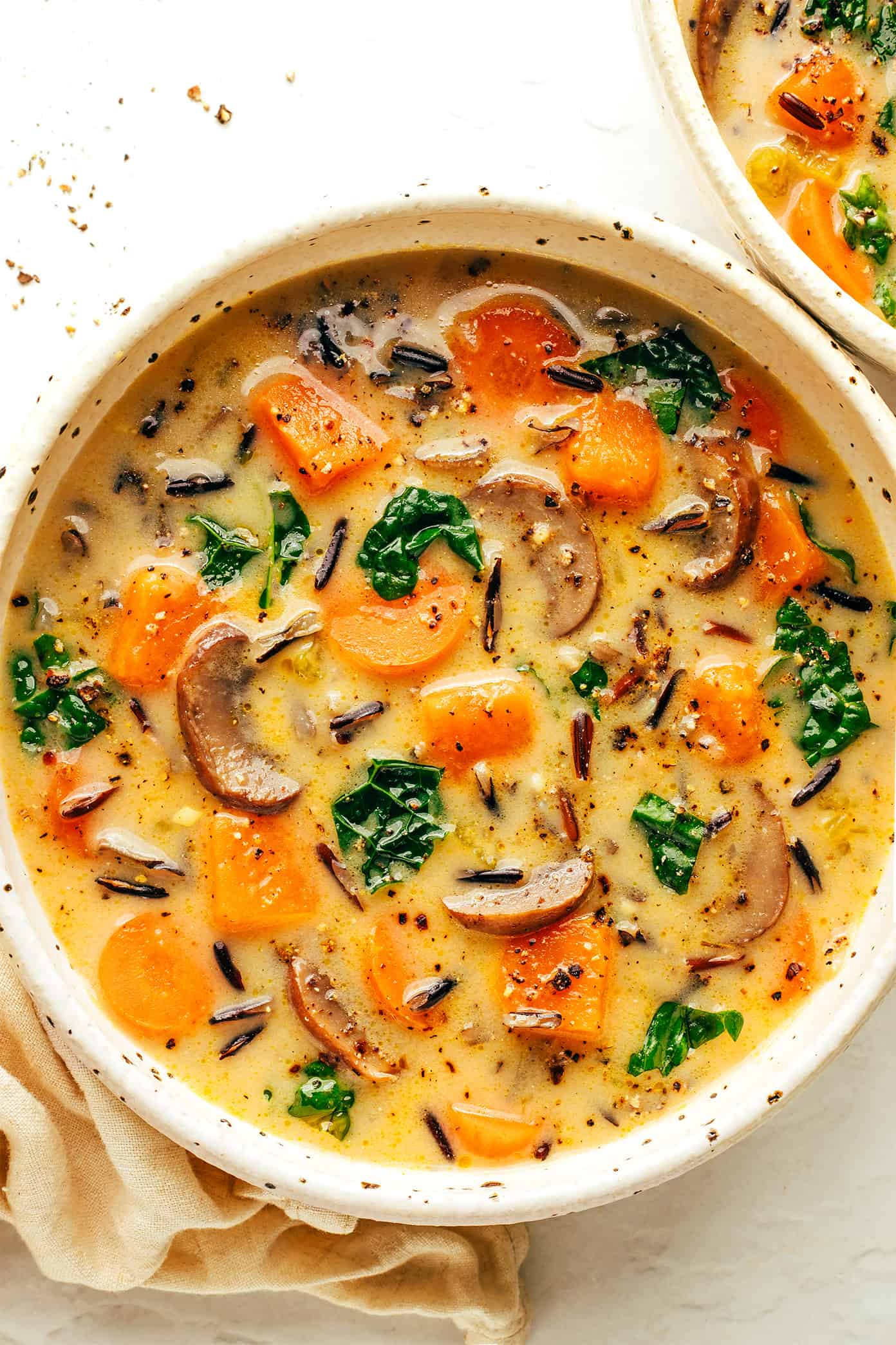 Cozy Autumn Wild Rice Soup 7 Cozy Soup Recipes