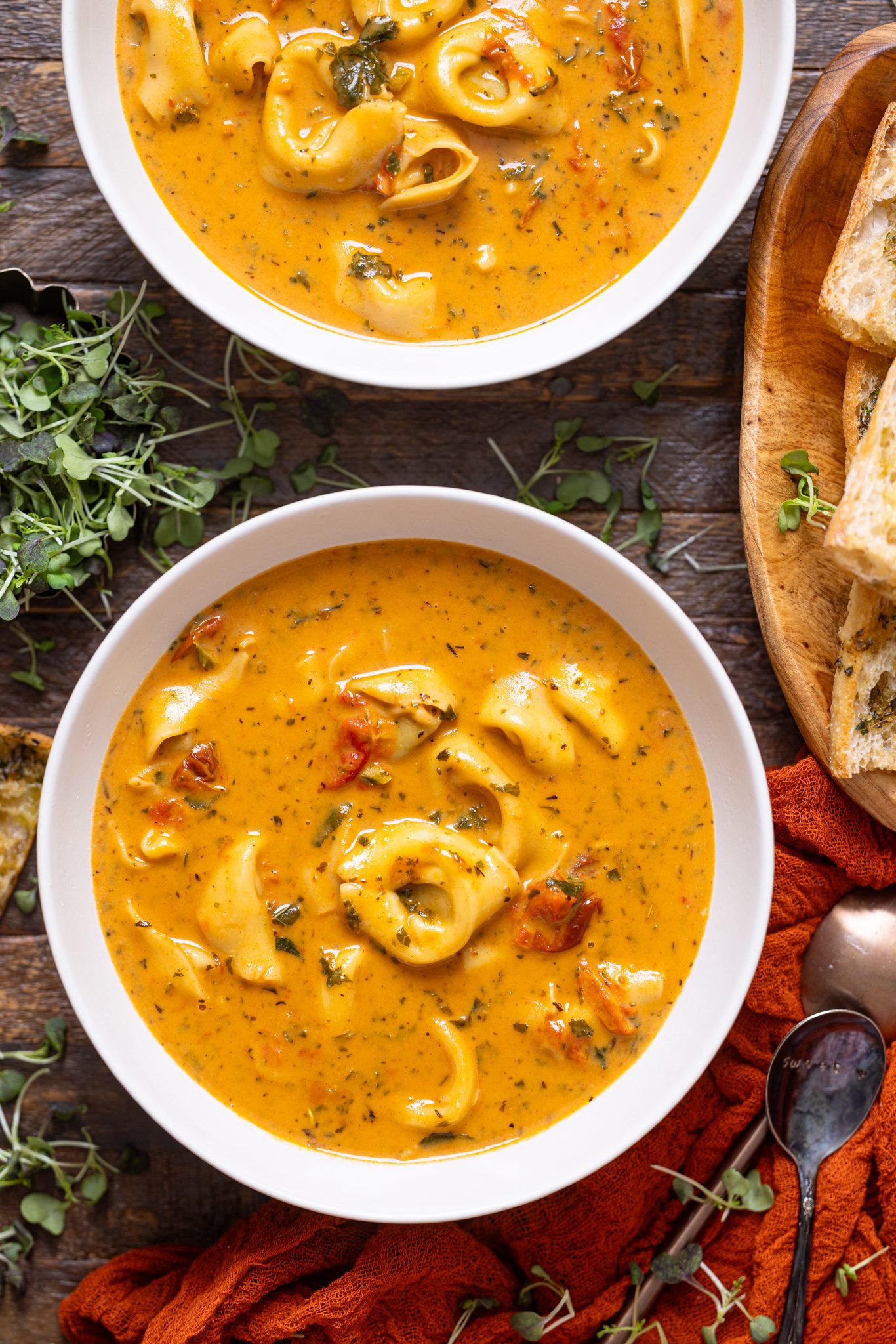 Creamy Tuscan Tortellini Soup 5 Cozy Soup Recipes