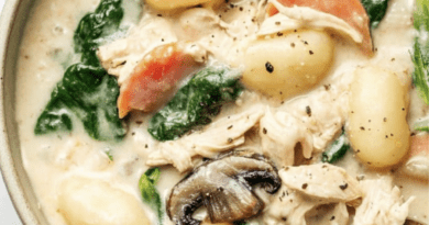 Easy Chicken Gnocchi Soup
