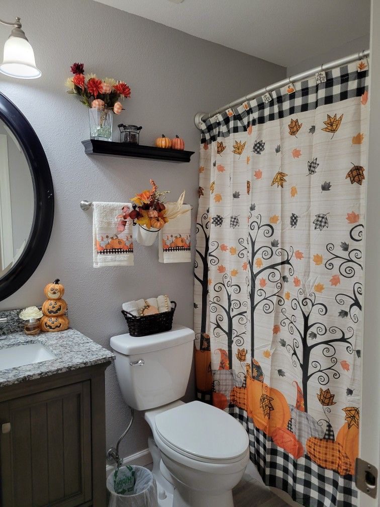 Fall Bathroom Decor Ideas12 Fall Bathroom Decor Ideas