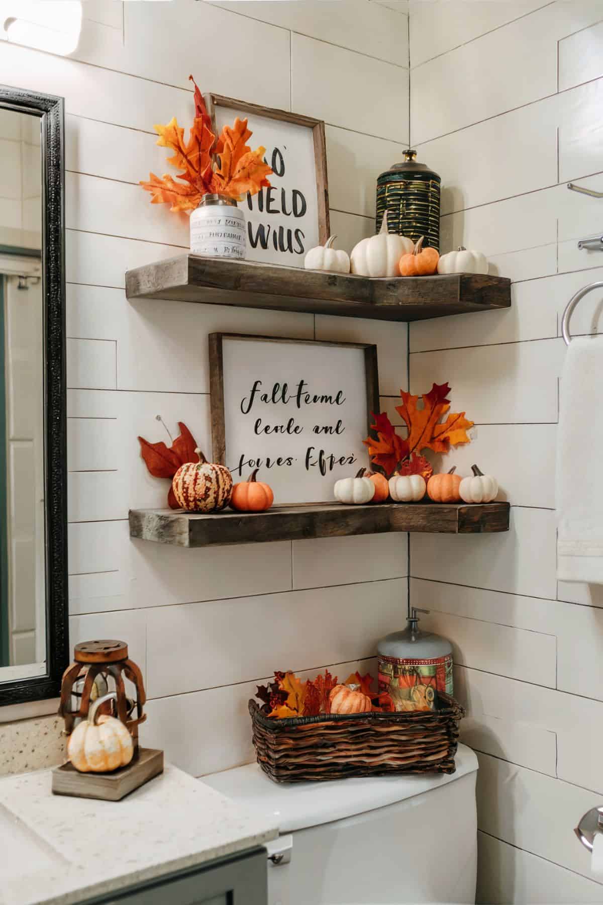 Fall Bathroom Decor Ideas19 Fall Bathroom Decor Ideas