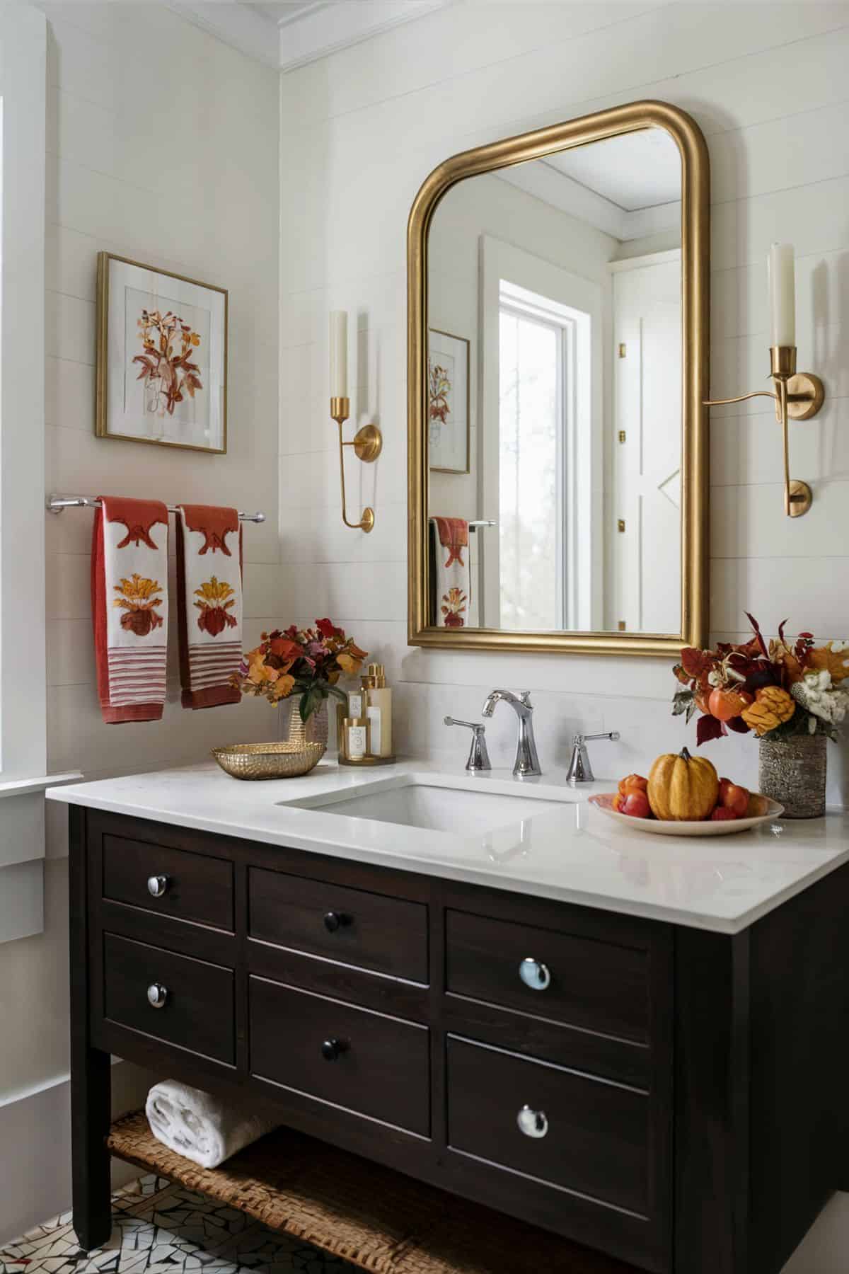Fall Bathroom Decor Ideas20 Fall Bathroom Decor Ideas