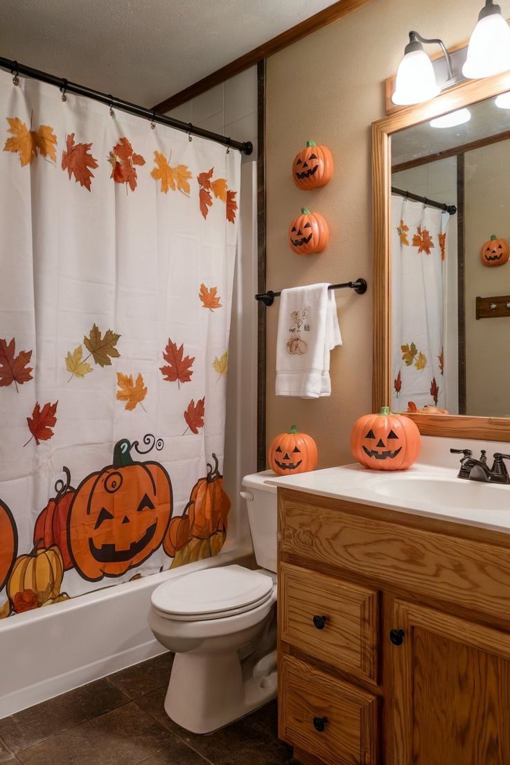 Fall Bathroom Decor Ideas6 Fall Bathroom Decor Ideas