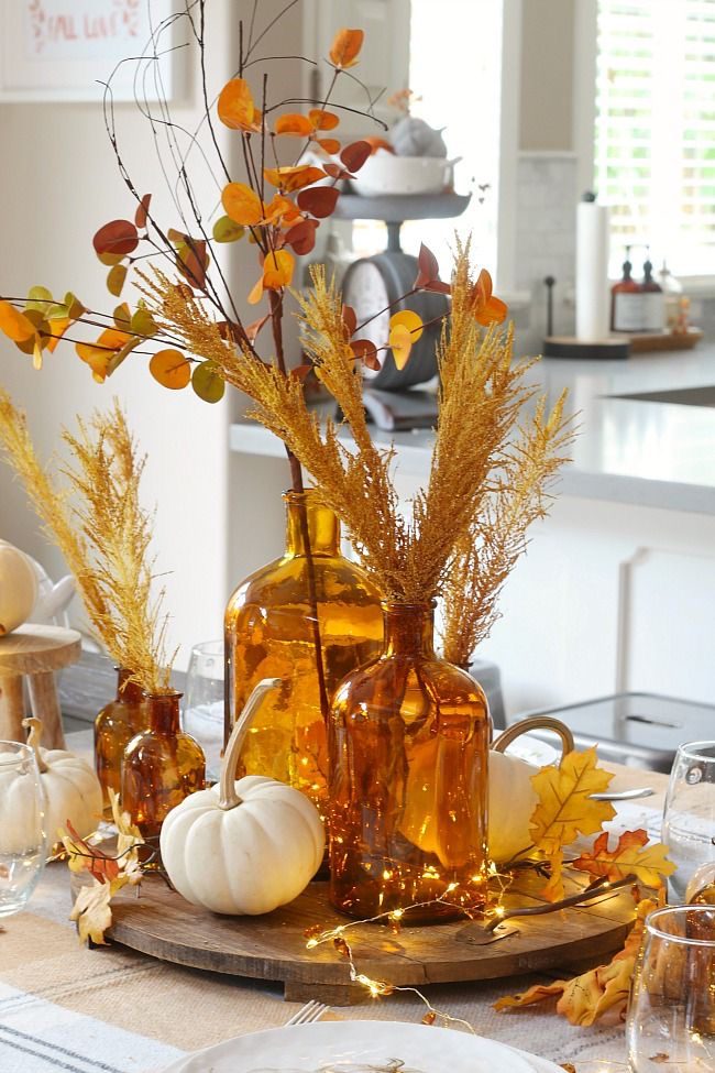 Fall Entryway Decor Ideas11 Fall Table Decor Ideas